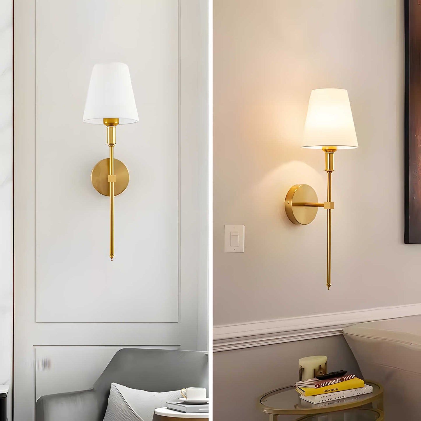 Wireless Wall Sconces