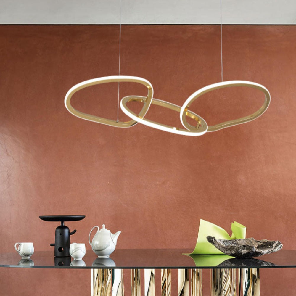 Modern Oval Chandelier