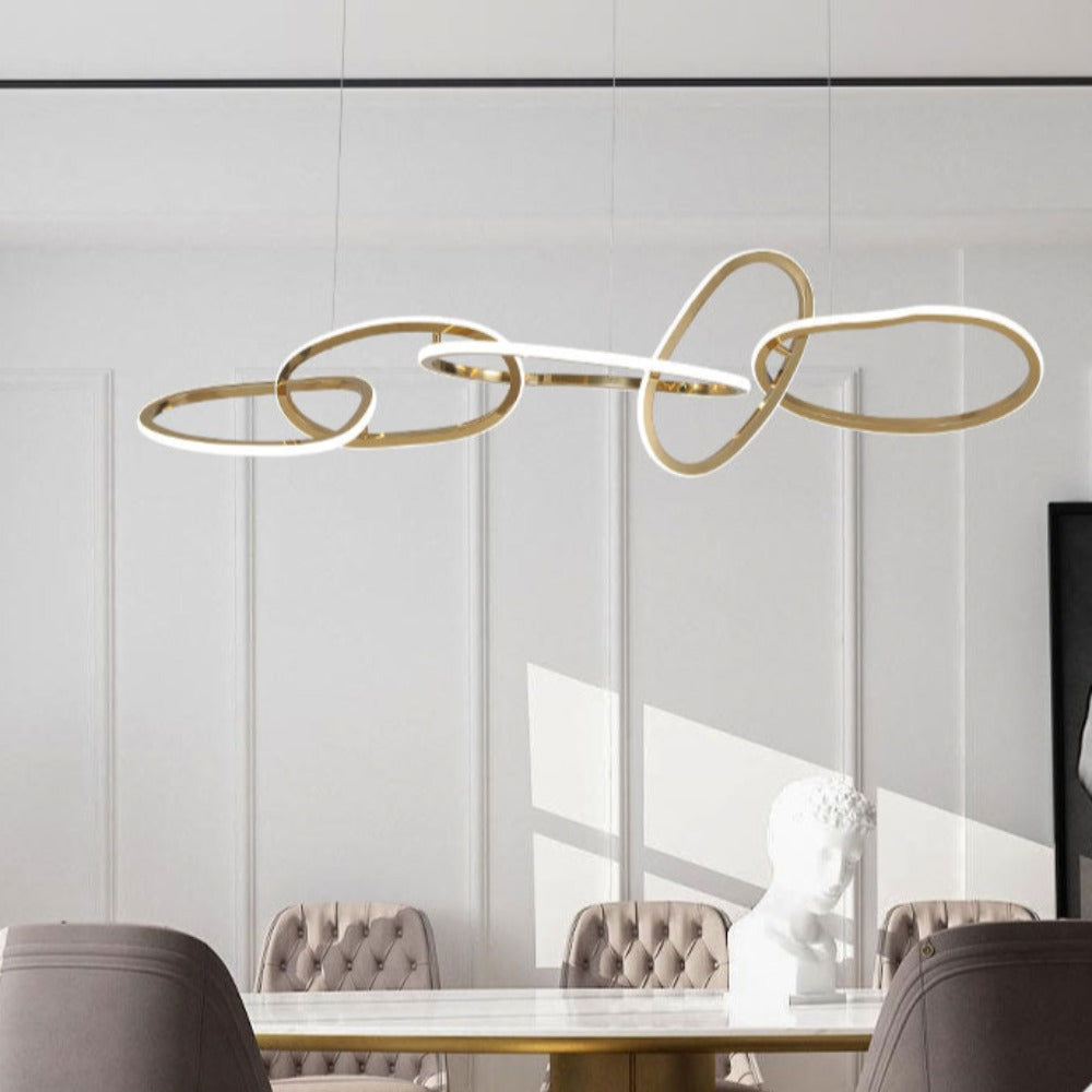 Modern Oval Chandelier