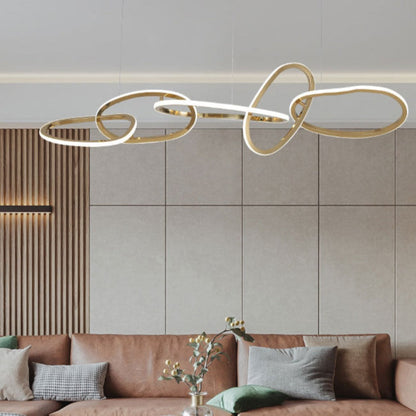 Modern Oval Chandelier