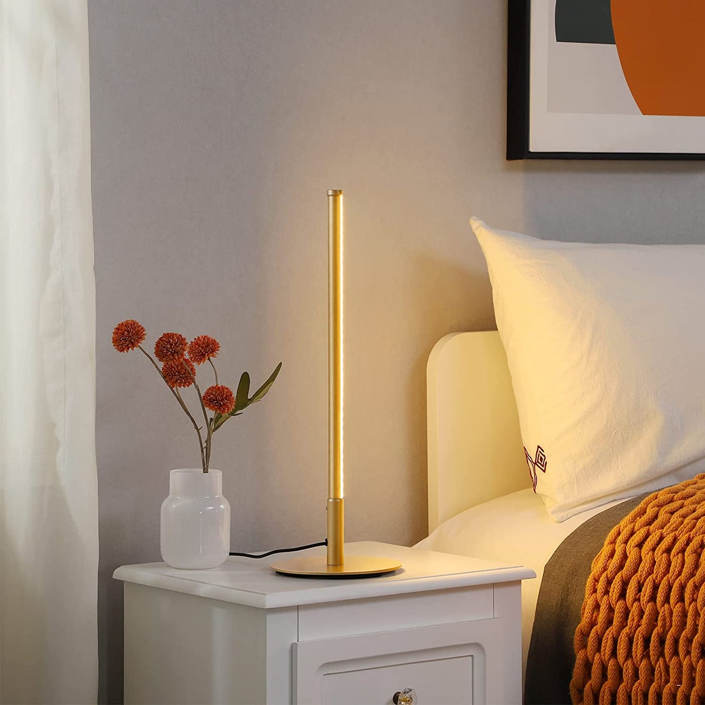 Golden Table Lamp