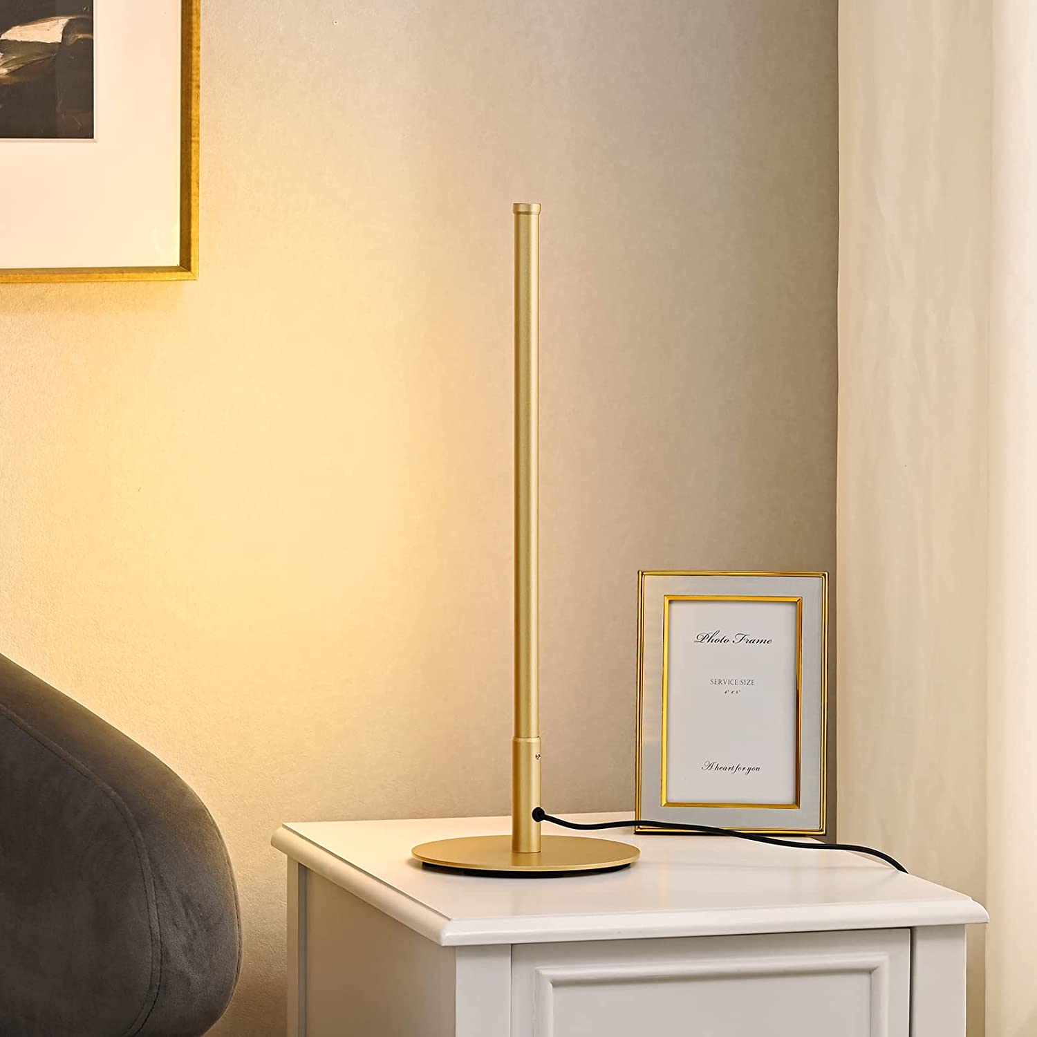 Golden Table Lamp