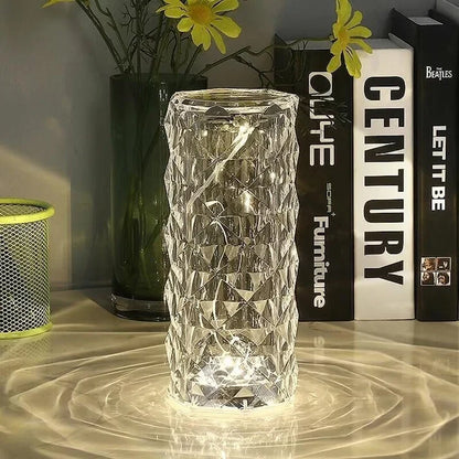 Crystal Diamond Table Lamp