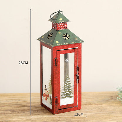 Vintage-style Christmas Candle Holder