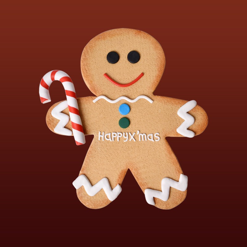 Giant Gingerbread Man Holiday Cheers Ornament