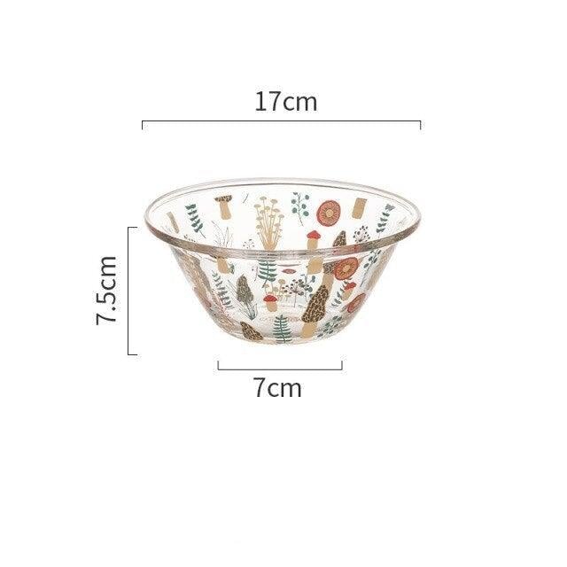 600ml Spring Wonderlust Glass Bowls