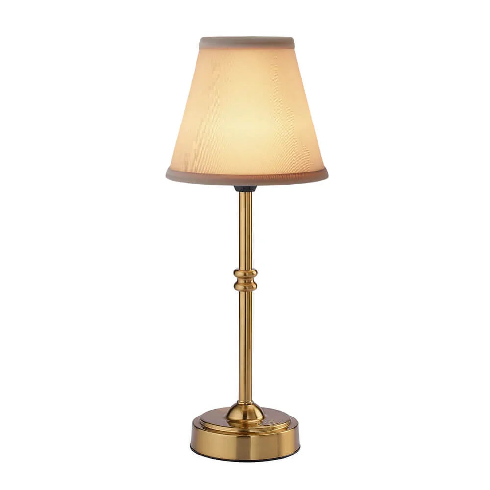 Retro Fabric Cordless Table Lamp