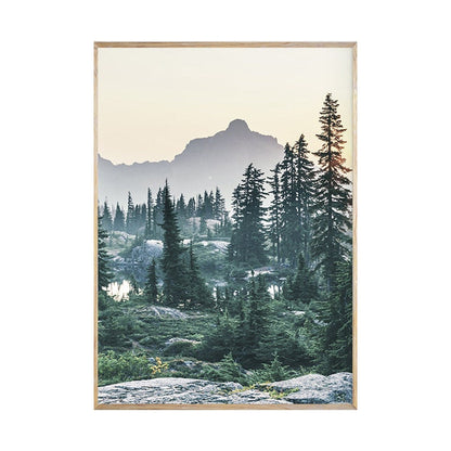 Pine Tree Nature Landscape Canvas Art