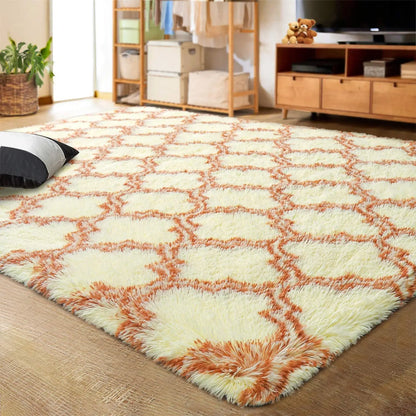 Noahas Thick Fluffy Plush Area Rug