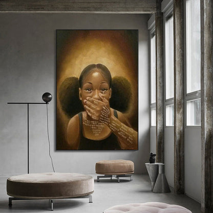 Sad Children Crying Canvas Art