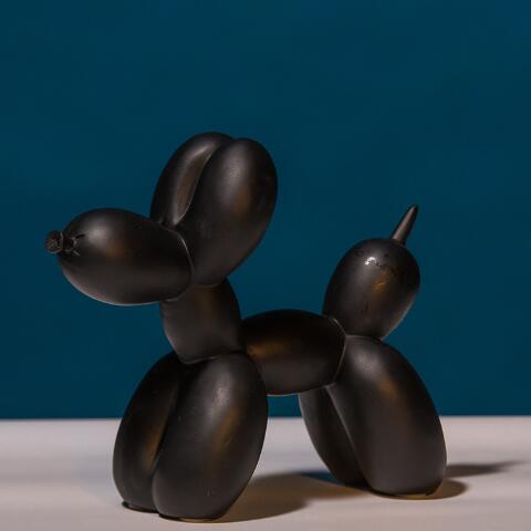 Resin Balloon Dog Figurine Home Decor