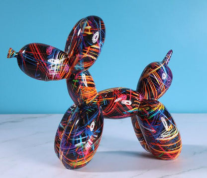 Resin Balloon Dog Figurine Home Decor