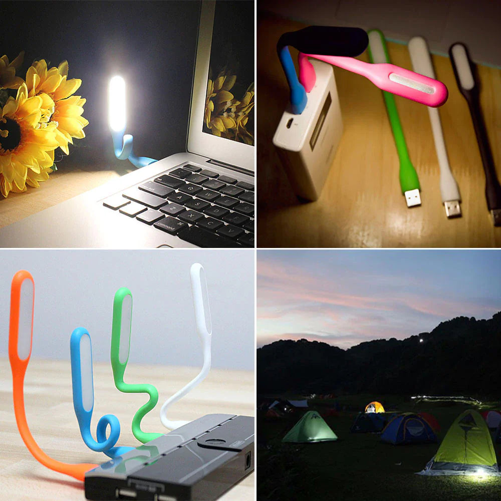 Desktop Flexible USB Light (2Pack 6LED)