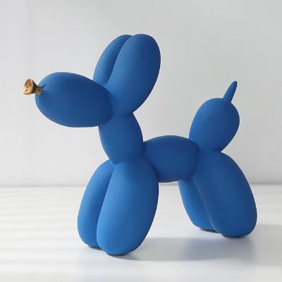 Resin Balloon Dog Figurine Home Decor