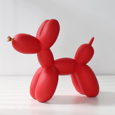 Resin Balloon Dog Figurine Home Decor