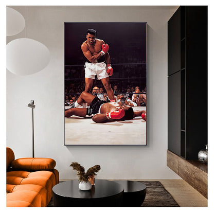 Boxer Muhammad Ali Canvas Art