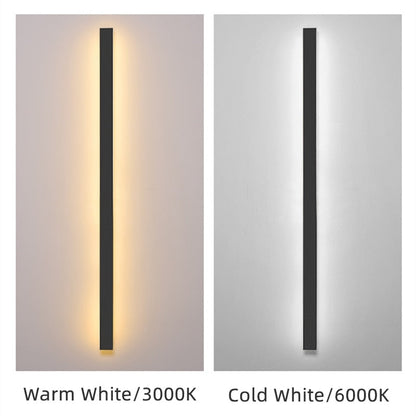 Wavey Outdoor Wall Sconce