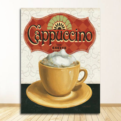 Coffee Poster Coffee Shop Kitchen Decoration Canvas Art