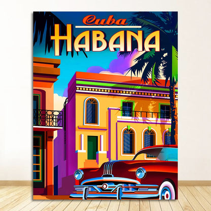 Cuba Havana Art Canvas