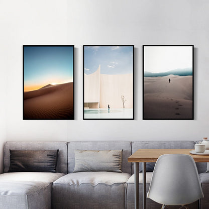 Desert and Cloud Canvas Art