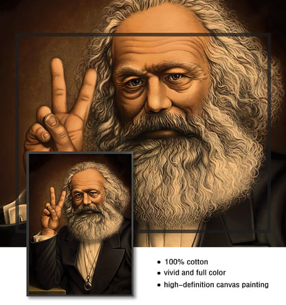 Karl Marx Canvas Art