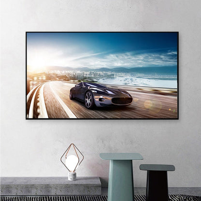 Cool Super Sports Racing Car Canvas Art