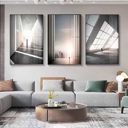 Natural Light Architecture Canvas Art