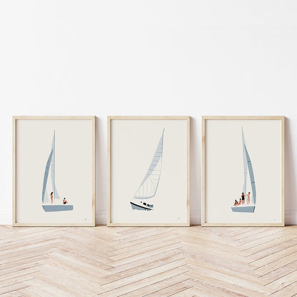 Sailboat Nautical Canvas Art