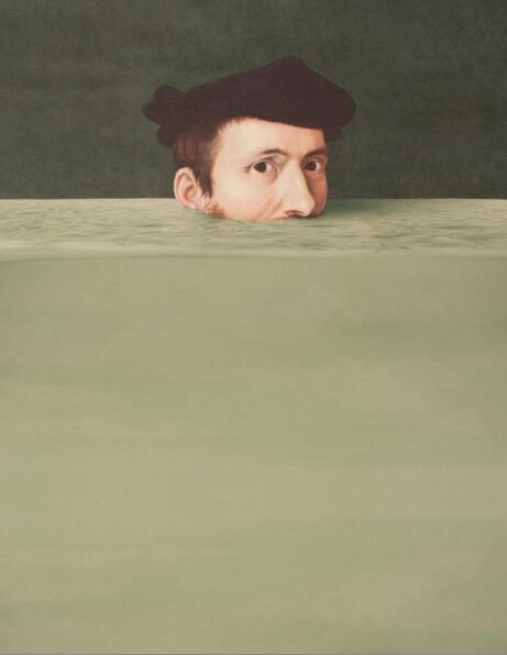 Submerged Paintings Spoof Canvas Art