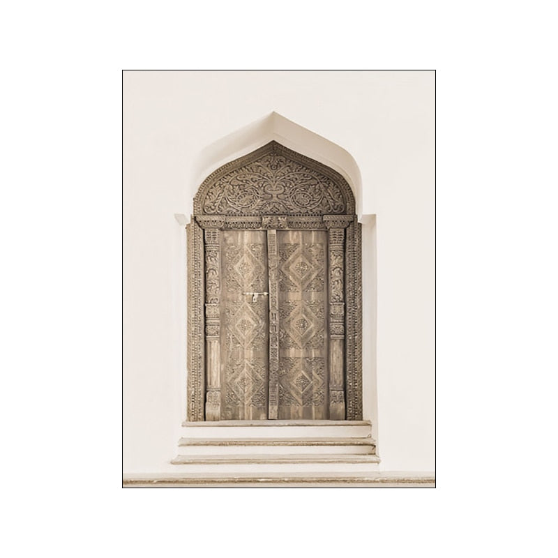 Mosque Scenery Canvas Art