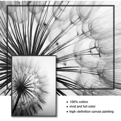 Dandelion Flower Canvas Art