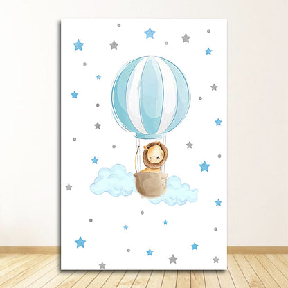 Baby Boy & Girl Nursery Canvas Art