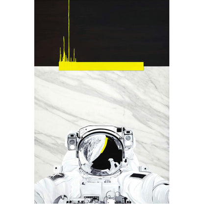 Modern Space Astronaut Canvas Art