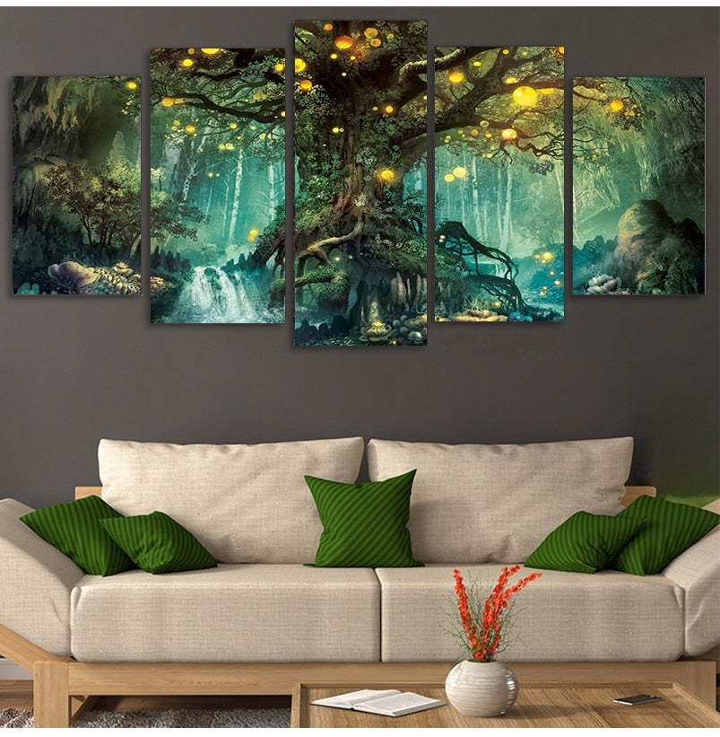 Enchanted Tree Canvas Art