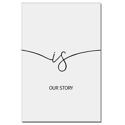 This Is Us Family Home Wall Art Canvas