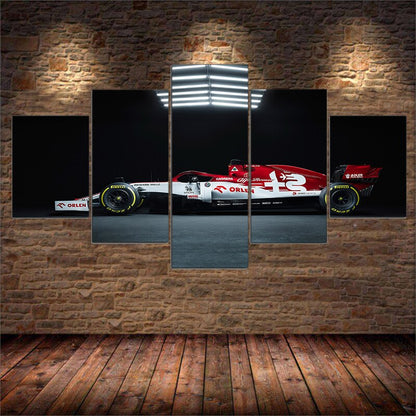 McLaren F1 Race Car Wall Art Canvas