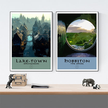 Middle Earth Lord of The Rings Canvas Art