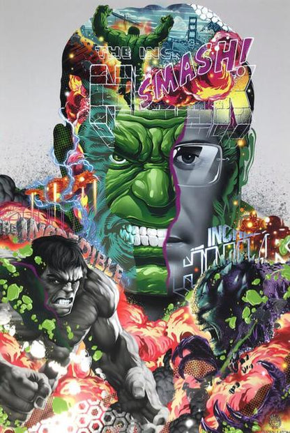 Cool Superhero Canvas Art