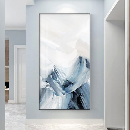 Snow Mountain Painting Canvas Art