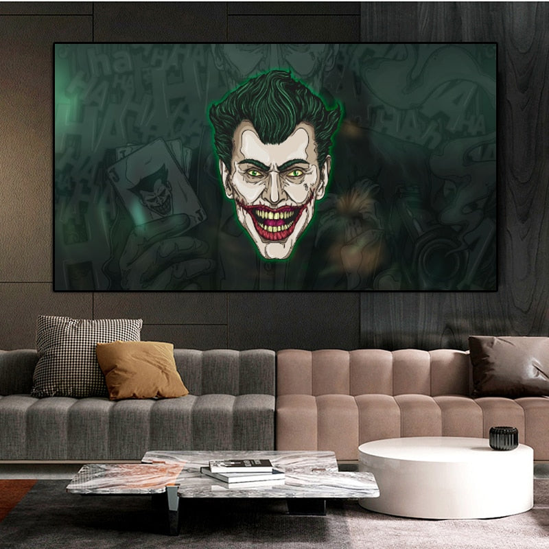 Joker Art Canvas