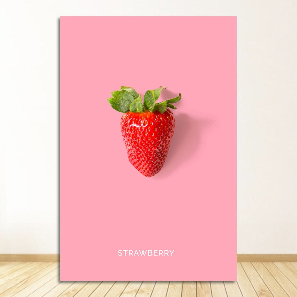 Fruit Poster Kitchen Canvas Art