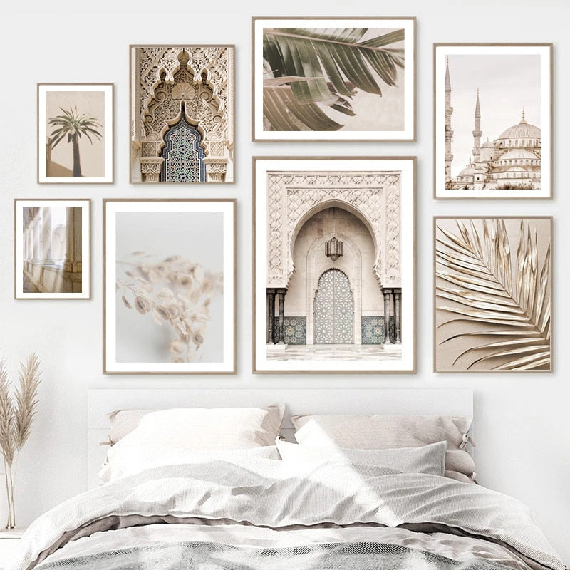 Mosque Scenery Canvas Art