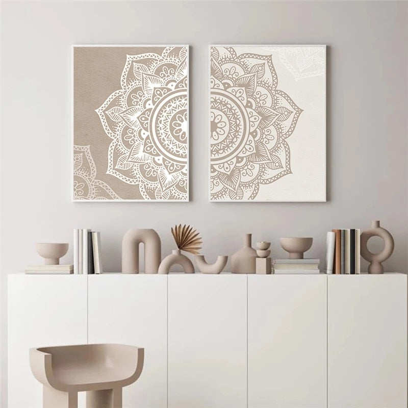 Mandala Mindfulness Zen Canvas Art