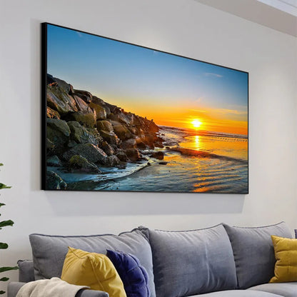 Sunset Seascape Wall Art Canvas