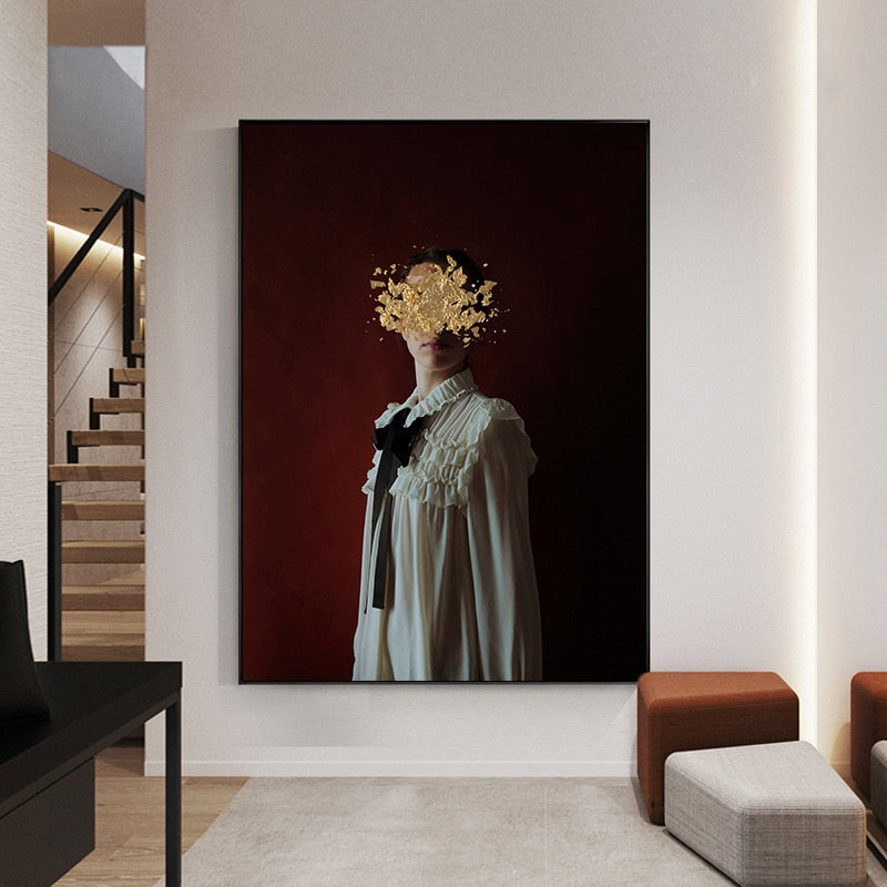 Elegant Woman Canvas Art