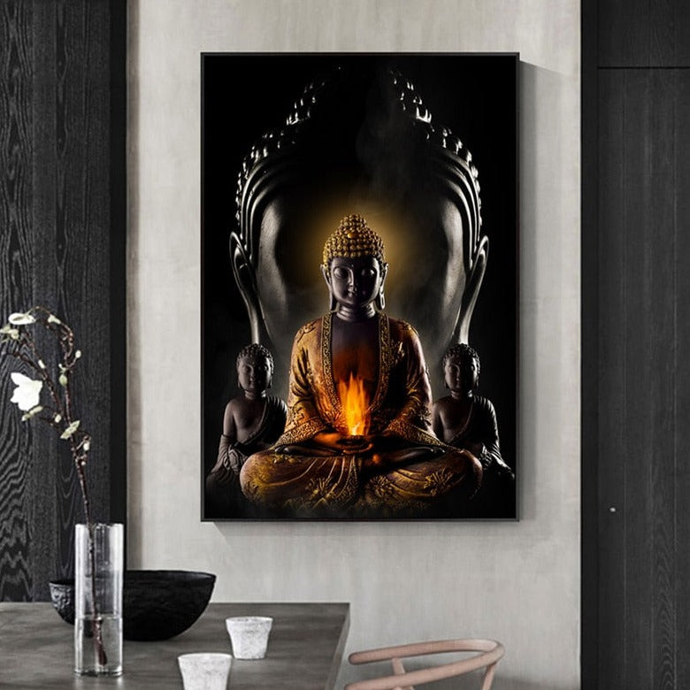 Buddha Wall Art Canvas