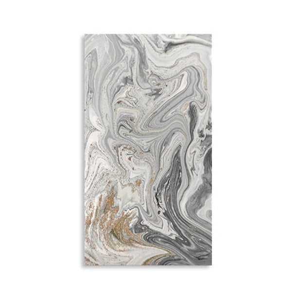 Abstract Nordic Gray Marble Canvas Art