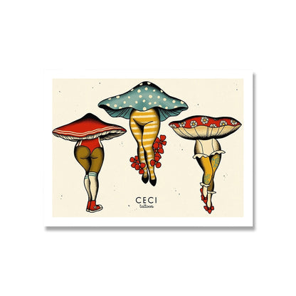 Sexy Leg Funny Canvas Art