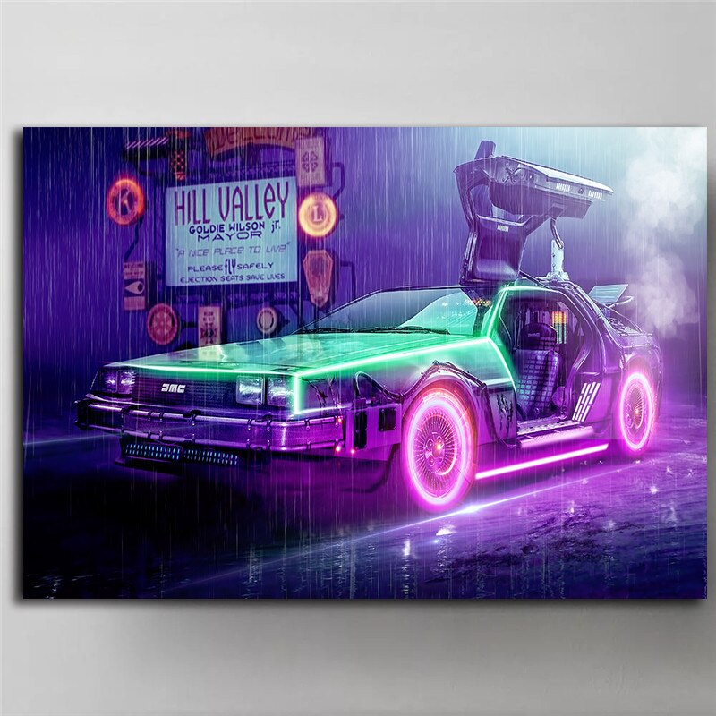 Cyberpunks Wall Art Canvas