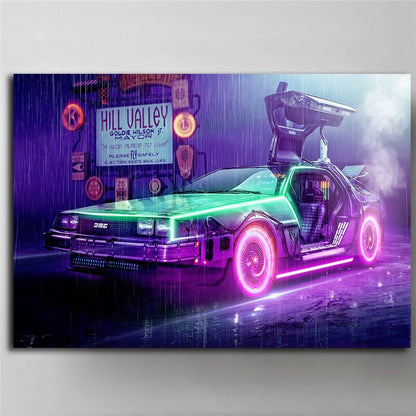 Cyberpunks Wall Art Canvas